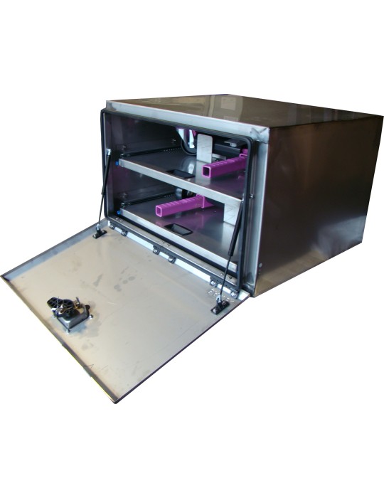 COFFRE INOX A PORTE LARGEUR 800 SPECIAL CHARIOT