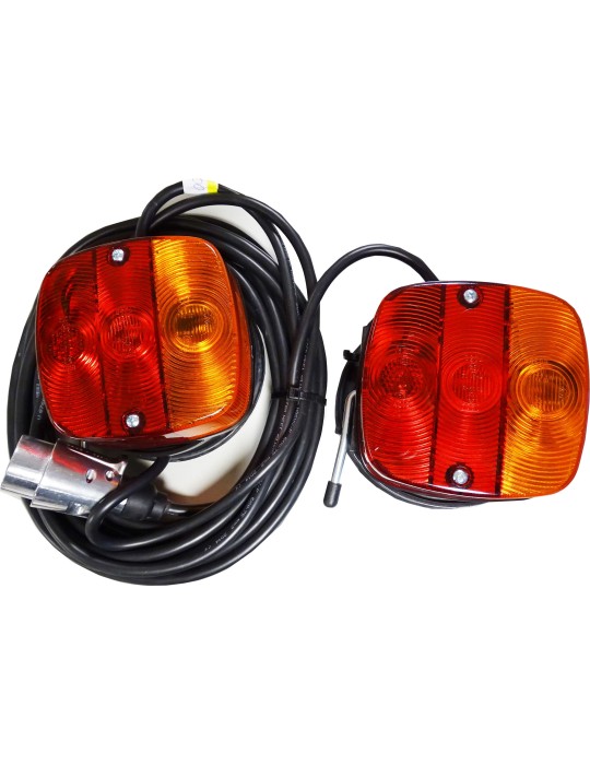 FEUX DE REMORQUAGE VENTOUSE FILAIRE 12V FEUX DE REMORQUAGE VENTOUSE FILAIRE 12V