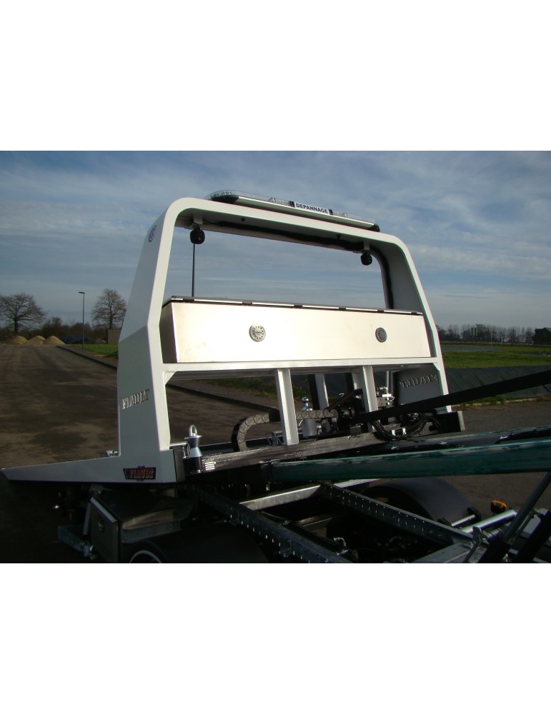 COFFRE INOX TRANSVERSAL LARGEUR 2000