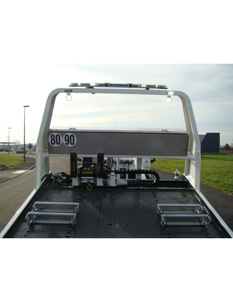 COFFRE INOX TRANSVERSAL LARGEUR 2000