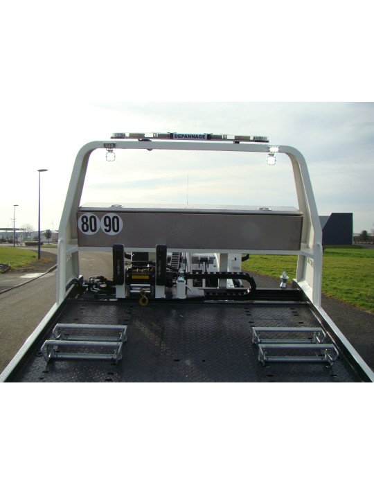 COFFRE INOX TRANSVERSAL LARGEUR 2000