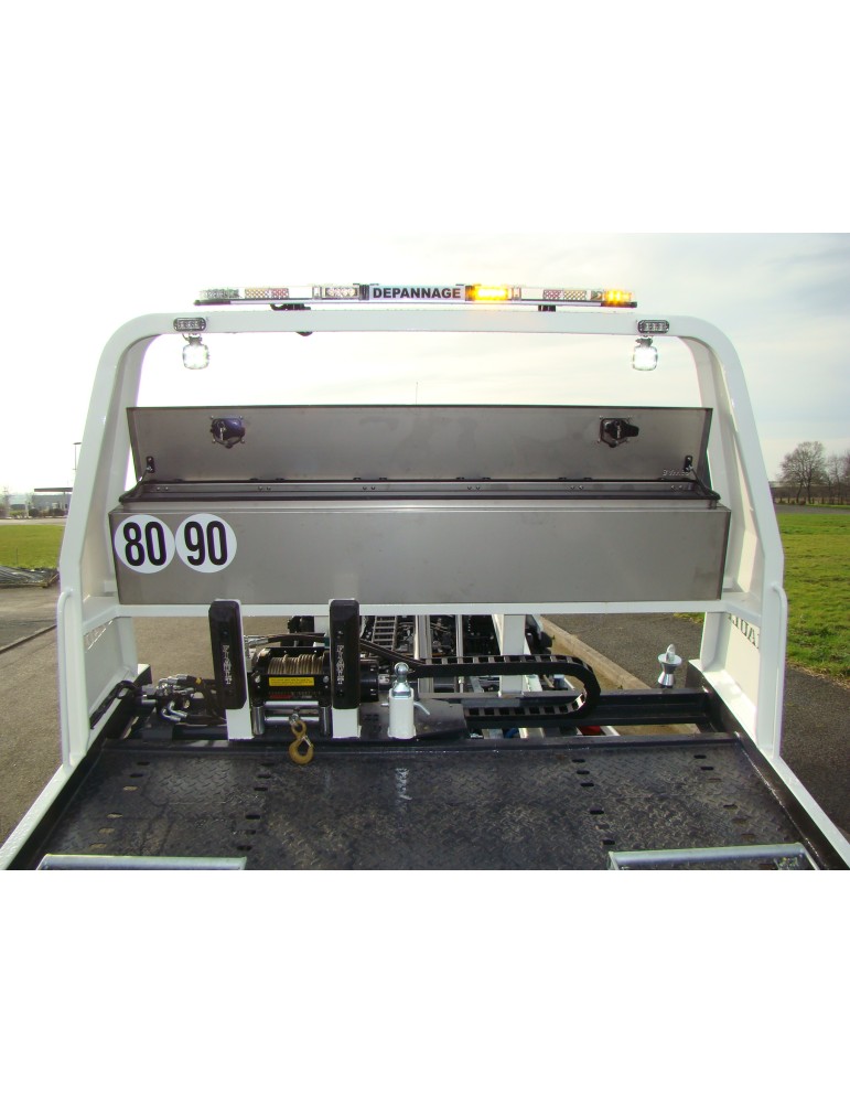 COFFRE INOX TRANSVERSAL LARGEUR 2000