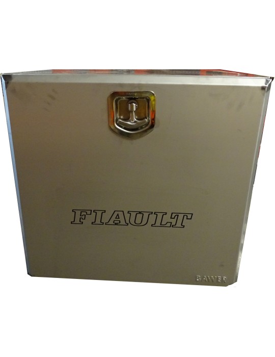 COFFRE INOX ETAGERE FIXE LARGEUR 715 CHARIOTTE