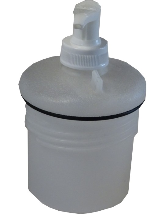 FONTAINE EAU 30L AVEC PORTE SAVON ET SUPPORT