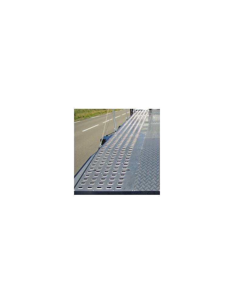 PLANCHER EN ALUMINIUM PASSAGE DE ROUE