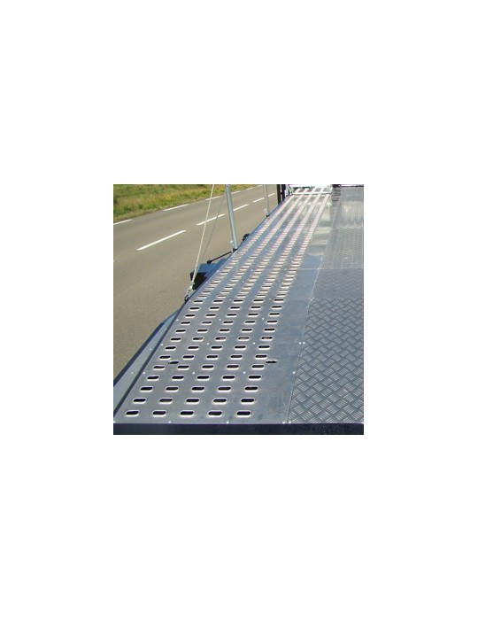 PLANCHER EN ALUMINIUM PASSAGE DE ROUE