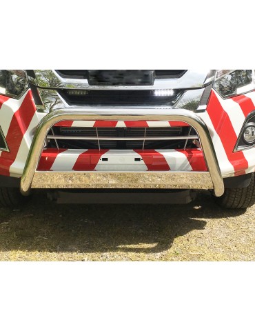 Pare buffle en inox pour 4x4 Isuzu D-Max 2