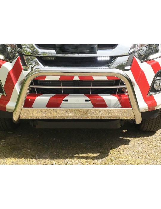 PARE BUFFLE INOX ISUZU D-MAX EURO 6