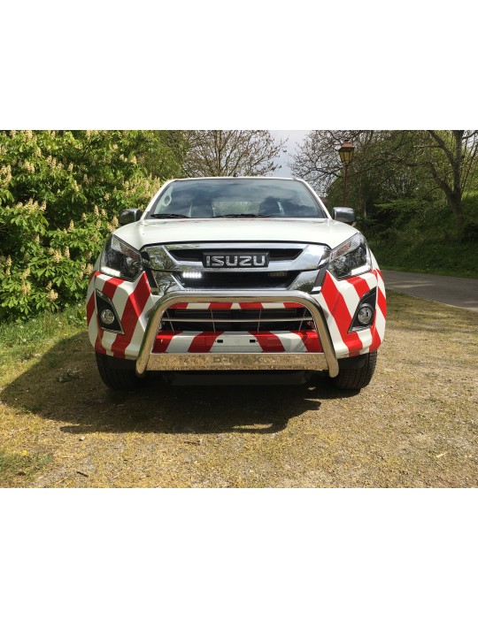 PARE BUFFLE INOX ISUZU D-MAX EURO 6