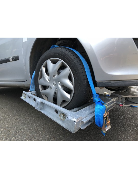 SANGLE D'ARRIMAGE AVEC PLAT POUR PANIER