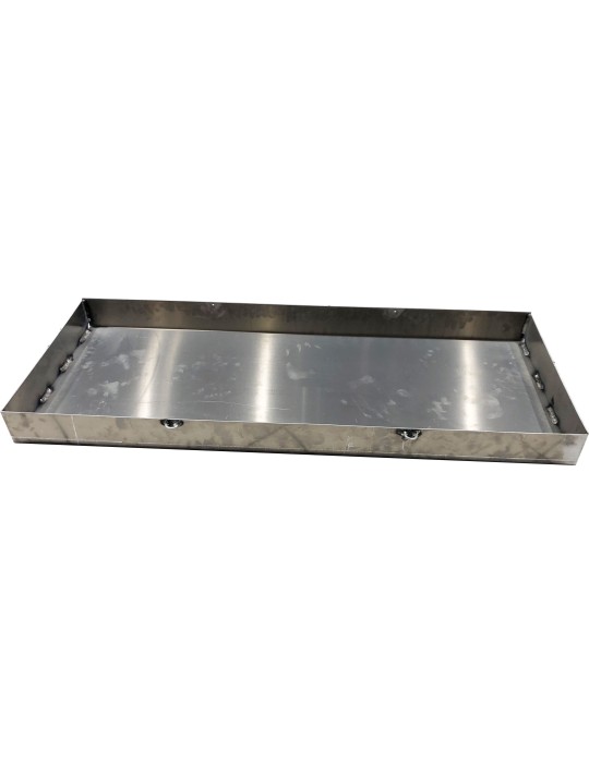 BAC DE RANGEMENT EN ALUMINIUM POUR RAMPES 1250MM
