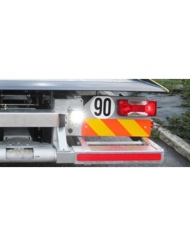 SUPPORT SIGNALISATION AR EN ALU ZINGUE COTE DROIT PF30 2