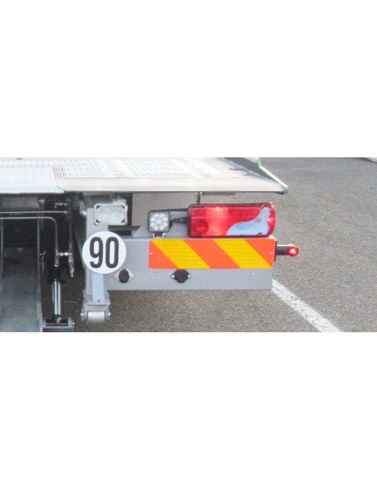 SUPPORT SIGNALISATION AR EN ALU ZINGUE COTE DROIT PF60