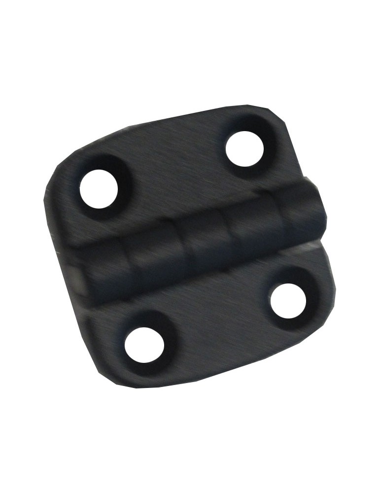 CHARNIÈRE A CAME EN ACIER NOIR 50x50