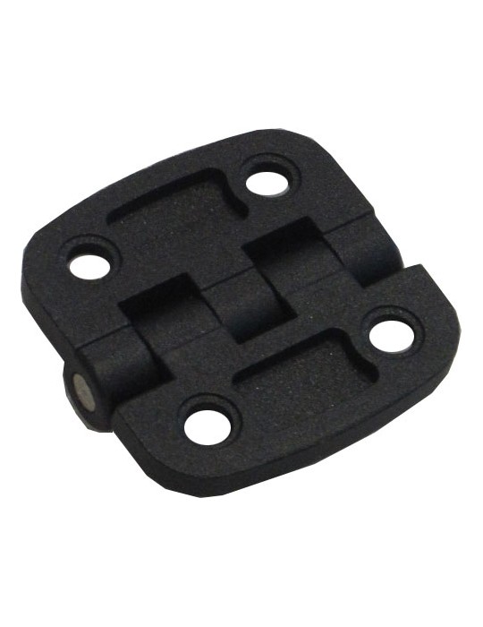 CHARNIÈRE A CAME EN ACIER NOIR 50x50