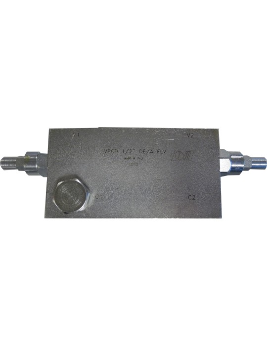 VALVE ÉQUILIBRAGE D.E 1/2 BANJO ACIER