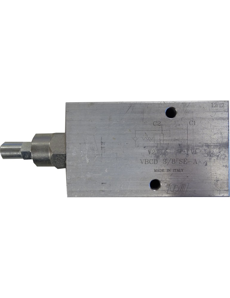 VALVE ÉQUILIBRAGE D.E 3/8 ACIER