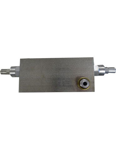 VALVE ÉQUILIBRAGE D.E 3/8 BANJO ACIER 2