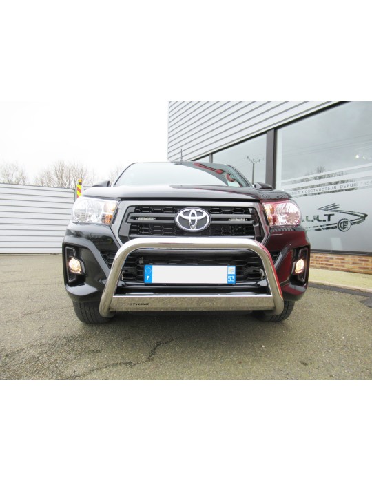 PARE BUFFLE INOX TOYOTA HILUX EURO 6