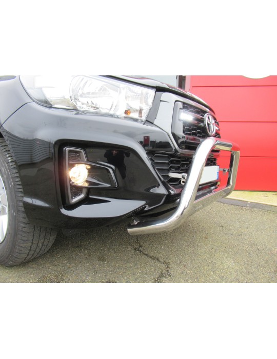 PARE BUFFLE INOX TOYOTA HILUX EURO 6