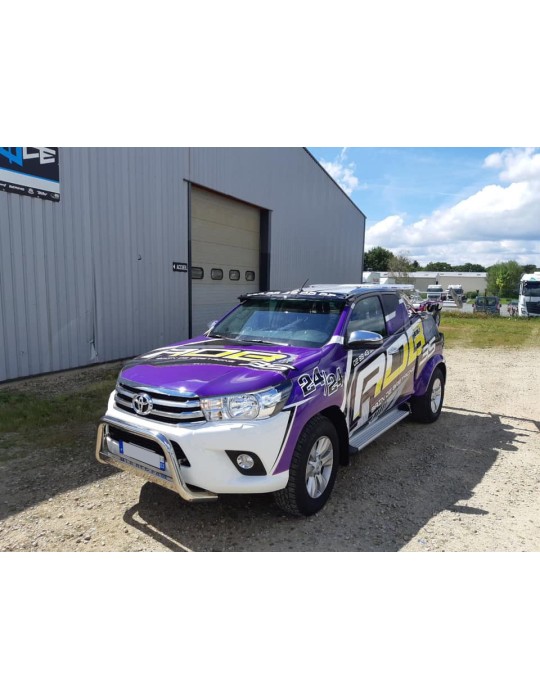 PARE BUFFLE INOX TOYOTA HILUX EURO 6