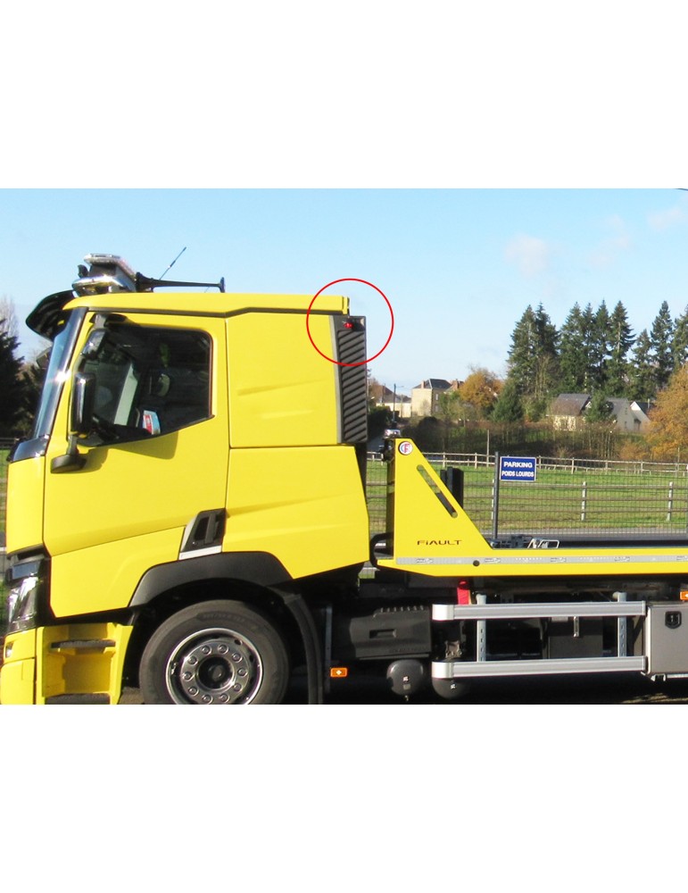 PHARE DE SECURITE CORRIDOR LIGNE ROUGE 10/80V