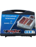 MALETTE FEUX DE REMORQUAGE MAGNETIQUE RADIO 12V