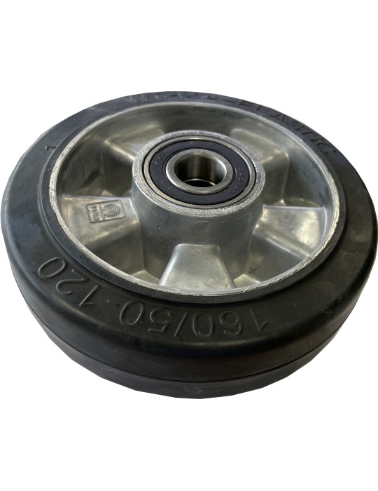 ROUE 160x50 AXE DIAM 20 POUR CHARIOT FOURRIERE