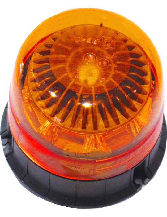 GYROPHARE LED ORANGE 12/24V (EMBASE)