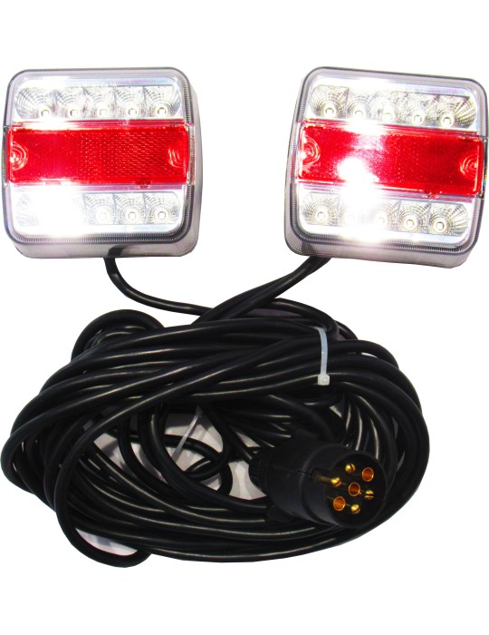 FEUX LEDS DE REMORQUAGE MAGNETIQUE FILAIRE FEUX LEDS DE REMORQUAGE MAGNETIQUE FILAIRE