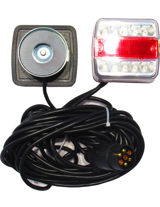 FEUX LEDS DE REMORQUAGE MAGNETIQUE FILAIRE