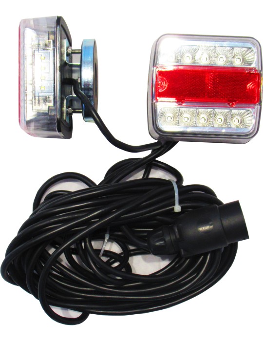 FEUX LEDS DE REMORQUAGE MAGNETIQUE FILAIRE