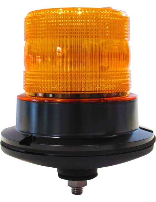 GYROPHARE LED ORANGE 12/24V (POTENCE)