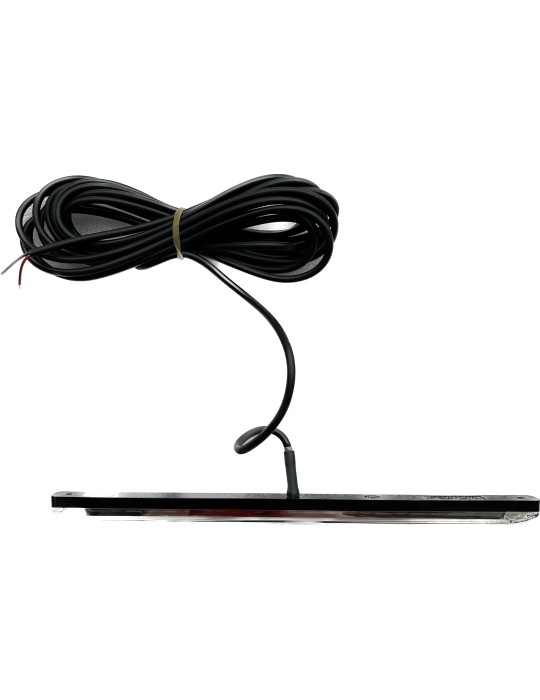REGLETTE FEU ARRIERE/STOP A LED ENCASTRABLE TRANSLUCIDE 12V