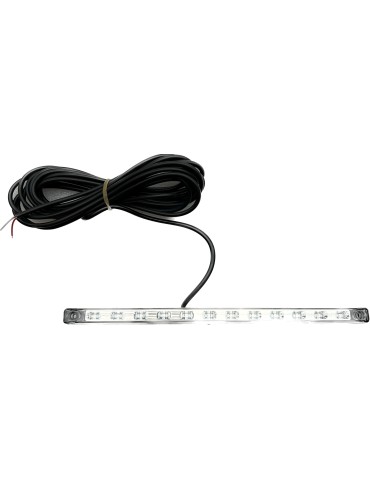 REGLETTE FEU ARRIERE/STOP A LED ENCASTRABLE TRANSLUCIDE 12V