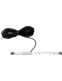 REGLETTE FEU ARRIERE/STOP A LED ENCASTRABLE TRANSLUCIDE 12V