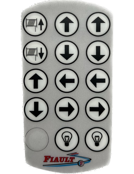 FACADE EMETTEUR 8 BOUTONS 4X4 PN-T21-8