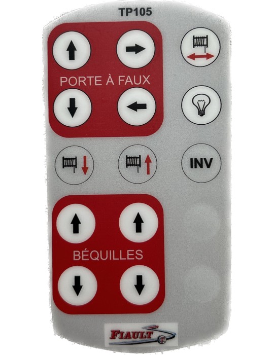 FACADE EMETTEUR 15 BOUTONS T60 FACADE EMETTEUR 15 BOUTONS T60