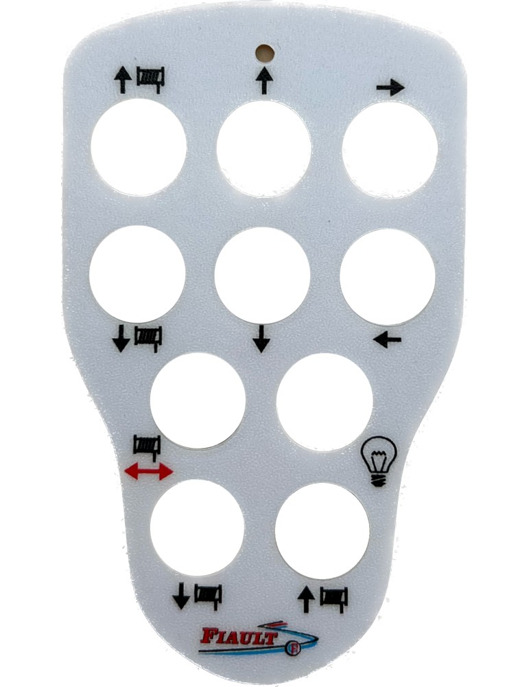 FACADE EMETTEUR 8 BOUTONS FACADE EMETTEUR 8 BOUTONS