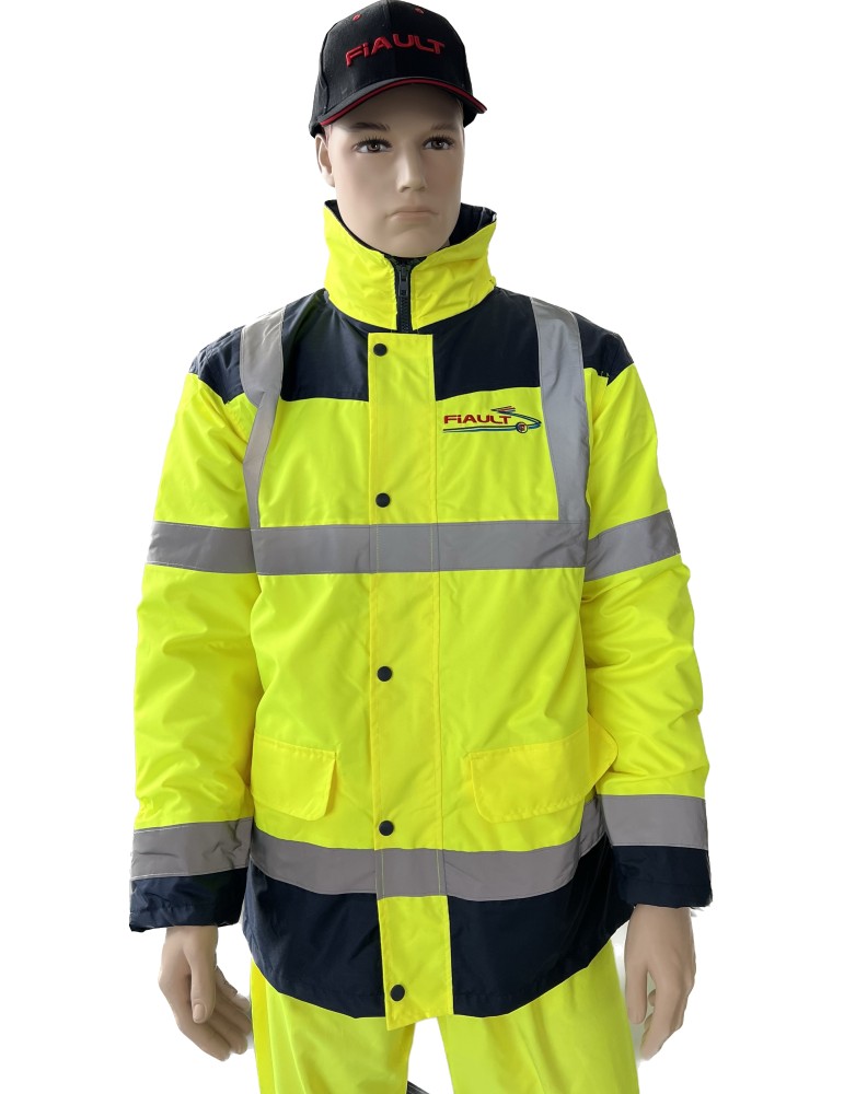 PARKAFIAULT HAUTE VISIBILITE JAUNE