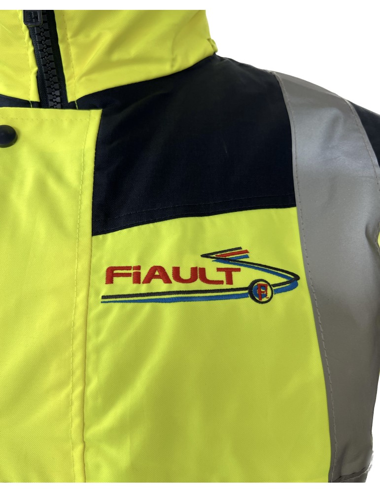 PARKAFIAULT HAUTE VISIBILITE JAUNE