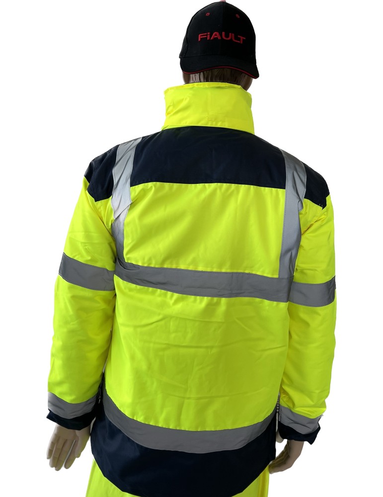 PARKAFIAULT HAUTE VISIBILITE JAUNE