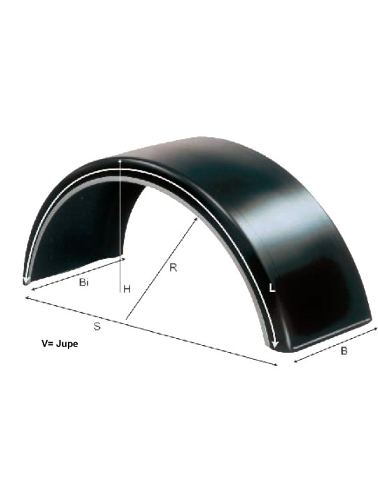 Aile ronde type HL41 en polyuréthane Aile ronde type HL41 en polyuréthane
