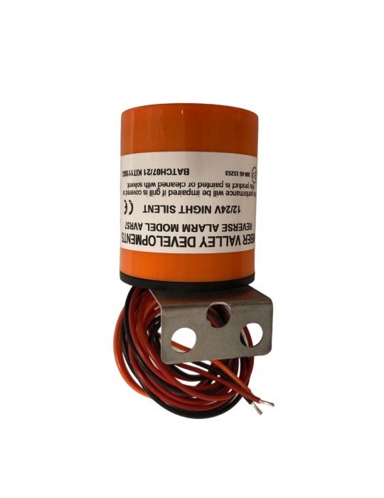 BRUITEUR DE SIGNALISATION SONORE A L'ARRIERE DE L'EQUIPEMENT