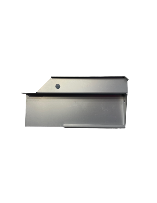 SUPPORT SIGNALISATION AR EN ALU ZINGUE COTE GAUCHE PF60 - H 385mm