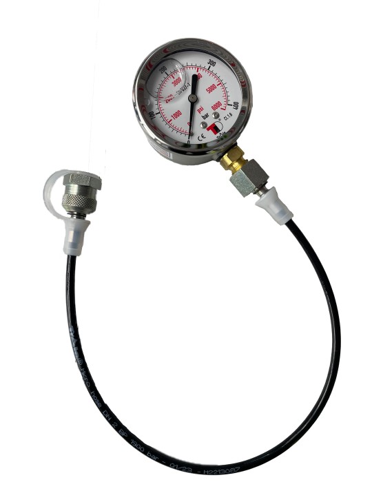 0-400 bar stainless steel pressure gauge with capillary tube 0-400 bar stainless steel pressure gauge with capillary tube