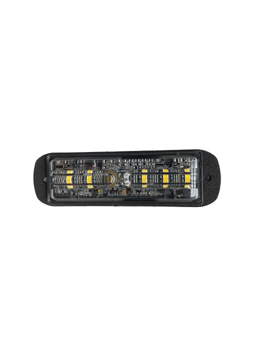 FEU PENETRATION BLANC 6 LEDS - CHROME