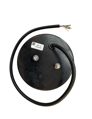 FEU 3 POSITIONS ARRIÈRE ROND A LEDS BRO/RECUL/POS 2