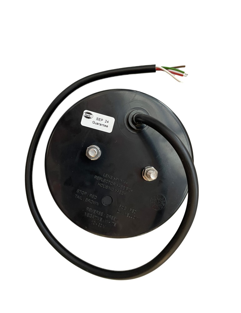 FEU 3 POSITIONS ARRIÈRE ROND A LEDS BRO/RECUL/POS