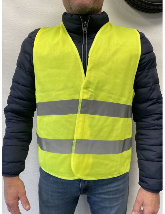 GILET FLUORESCENT JAUNE